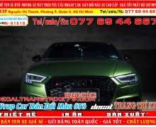 DÁN ĐỔI MÀU audi vàng đẹp nhất dán ô tô chuyên nghiệp wrap car decal xe hơi cao cấp nhàn decal decaltrangtrixe79 decal candy nhôm xướt chrome chuyển màu tem xe đẹp giá rẻ dán ô tô tp hcm5108 (440)